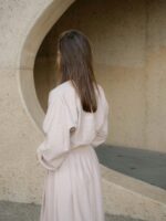 Rosa blouses beige - Afbeelding 5