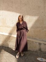 Rosa blouses bruin - Afbeelding 6