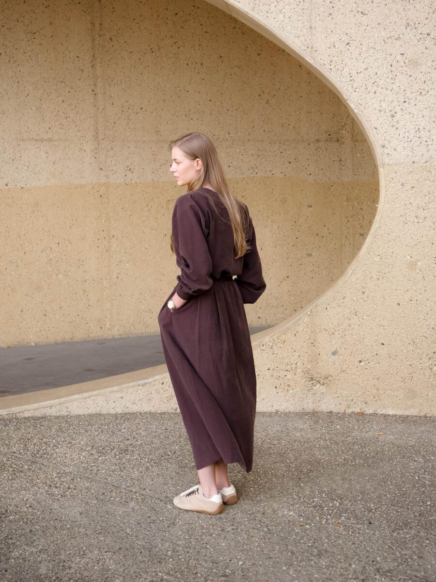 Rosa blouses bruin - Afbeelding 4