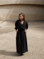 Rosa blouses zwart - Afbeelding 2