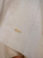 Rosa midi plooirok beige - Afbeelding 6