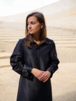 ROMEE satijnen aline jurk - Afbeelding 3