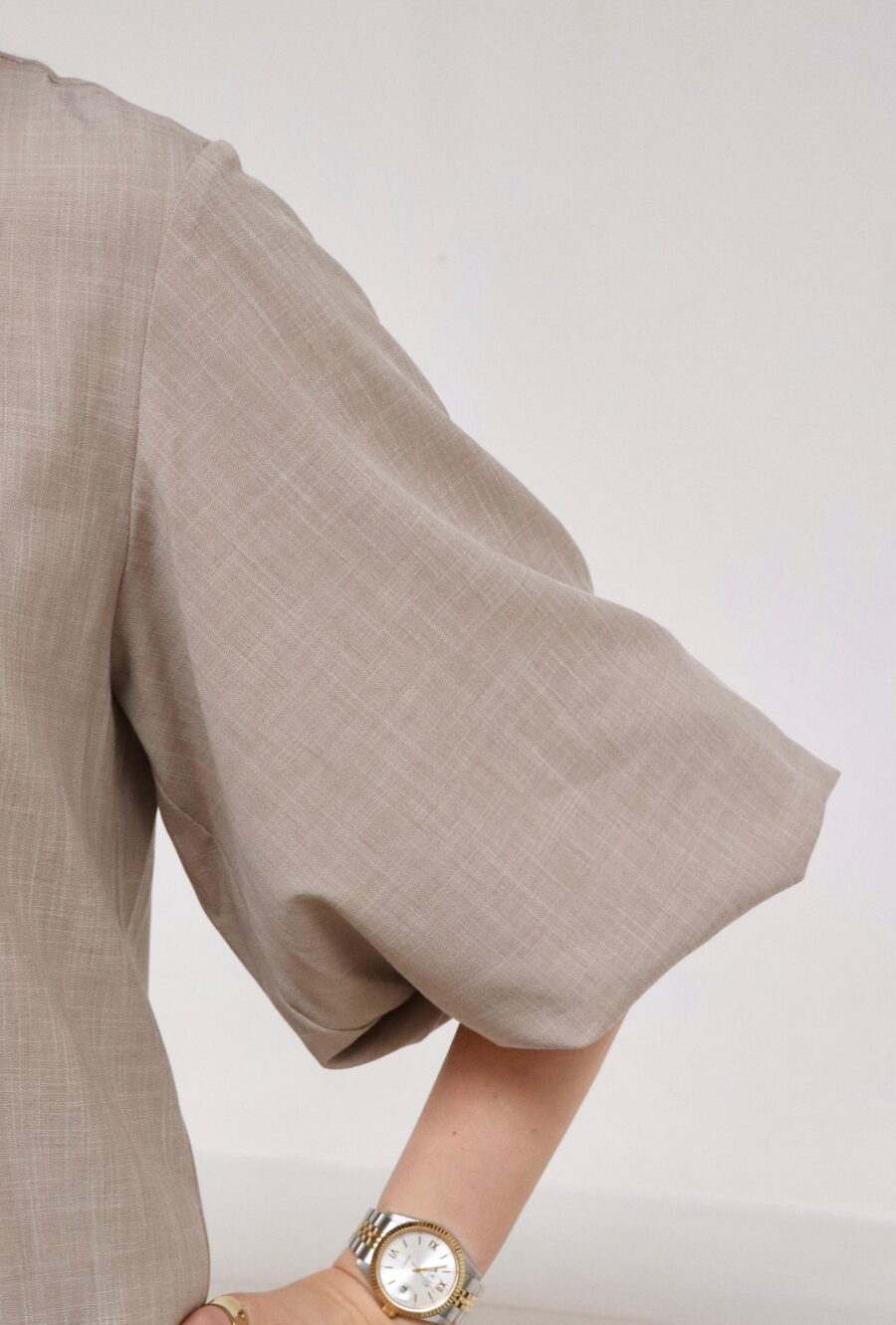 Romy jurk beige - Afbeelding 5