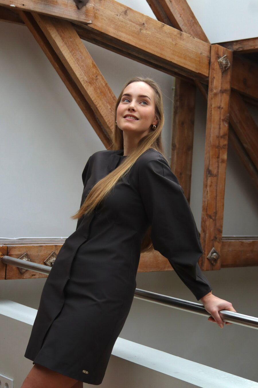 Romee jurk met ballonmouwen - Afbeelding 4