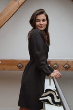 Romee jurk met ballonmouwen