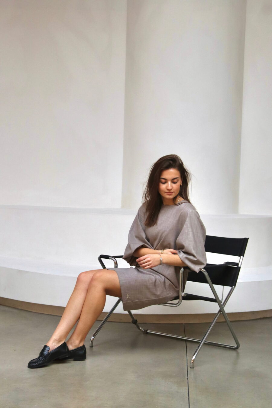 Romy jurk bruin - Afbeelding 2