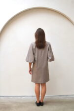 Romy jurk bruin - Afbeelding 5